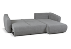 Ecksofa mit Schlaffunktion und Bettkasten, L-form 255x165x91 cm Lola
