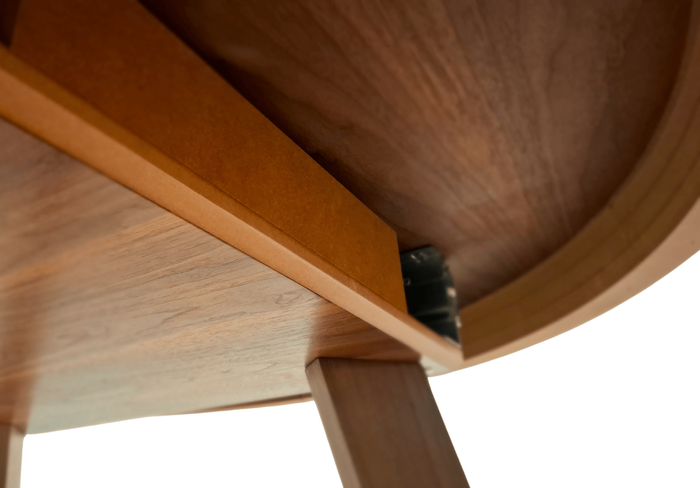 Runder Tisch, Esstisch, Holztisch T40 130-230 cm