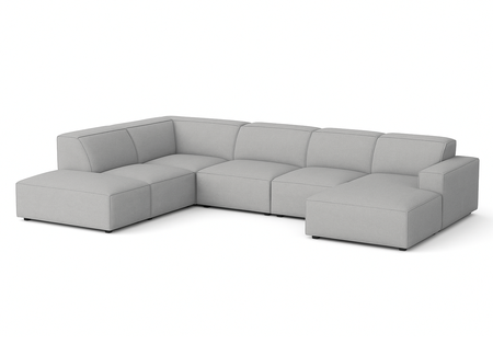 Ecksofa 5 Teile Links 364x166x70 cm Lucas 
