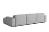 Couch U-form, Ecksofa Lucas 284x166x70 cm