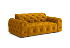 Zweisitzer-Sofa mit eleganter Steppung CANDY 190×107 cm