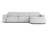 Ecksofa L-form, 3-Sitzer 284x102x70cm Lucas