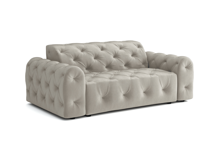 Zweisitzer-Sofa mit eleganter Steppung CANDY 190×107 cm