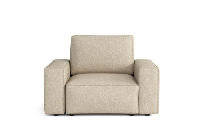 Sessel Relaxsessel Fergi 126x102x90 cm Beige
