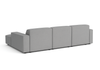 Ecksofa L-form, 3-Sitzer 284x102x70cm Lucas
