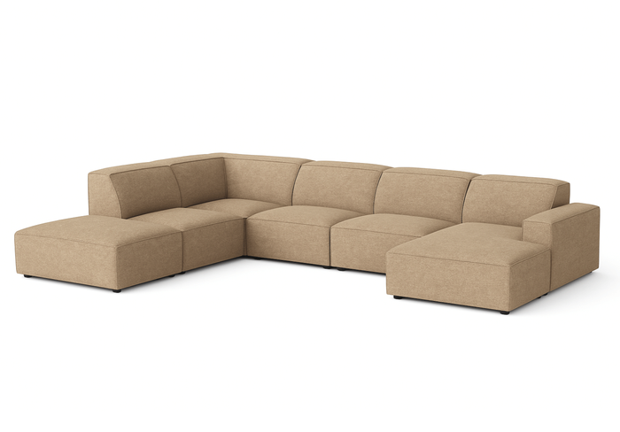Ecksofa 5 Teile Links 364x166x70 cm Lucas 