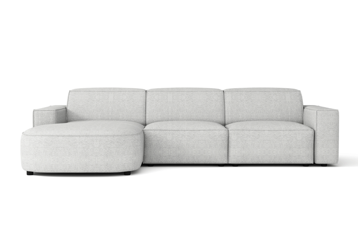 Ecksofa L-form, 3-Sitzer 284x102x70cm Lucas