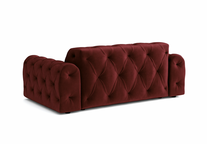 Zweisitzer-Sofa mit eleganter Steppung CANDY 190×107 cm