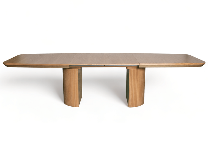 Tisch, Esstisch Auf Gerillten Beinen T71