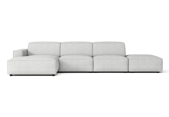Ecksofa Rechts 4 Teile 341x102x70cm Lucas 
