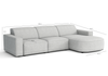Ecksofa L-form, 3-Sitzer 284x102x70cm Lucas