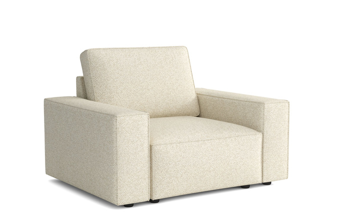 Sessel Relaxsessel Fergi 126x102x90 cm Beige