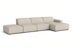 Ecksofa Rechts 4 Teile 341x102x70cm Lucas 