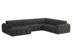 Ecksofa mit eleganter Steppung CANDY 334x254 cm