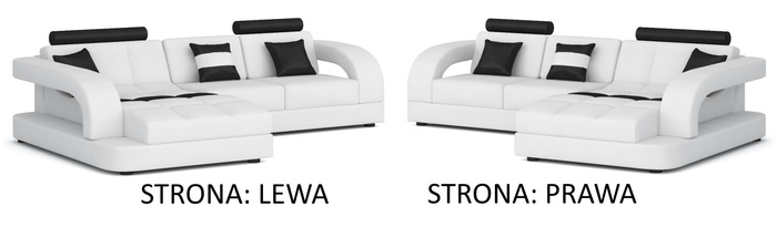 Eckcouch Eckgarnitur Kunstleder 294x187x87 cm Ecksofa Brix