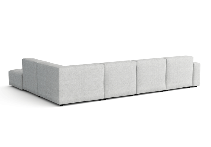 Ecksofa U-form links 364x262x70 cm modular Sofa Bergi 