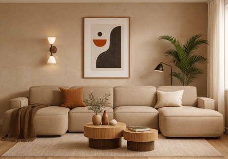 Ecksofa Modular U-form 364x166x70 cm Lucas