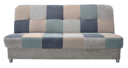 Sofa mit Schlaffunktion, Bettcouch, Schlafsofa mit Bettkasten Quadrat 190x58x98 cm