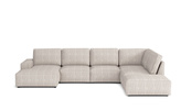 Ecksofa U-form Fergi 366x257x90 cm