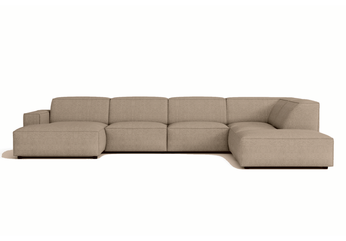 Ecksofa 5 Teile Links 364x166x70 cm Lucas