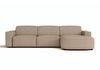 Ecksofa L-form, 3-Sitzer 284x102x70cm Lucas