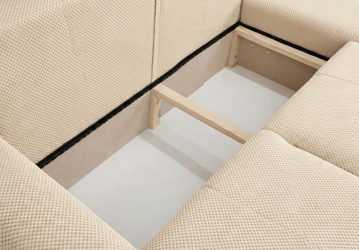 Ecksofa mit Schlaffunktion UNO 245 × 148 cm