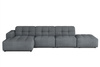 Modulare Ecksofa L-form  Bergi 341x166x70 cm