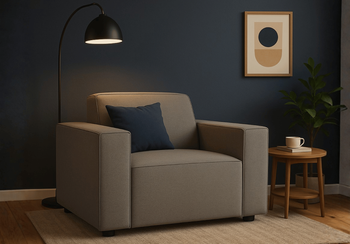 Sessel, Relaxsessel 124x102x70 cm Lucas