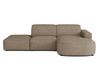 Ecksofa L-form 282x166x70 cm Lucas Braun