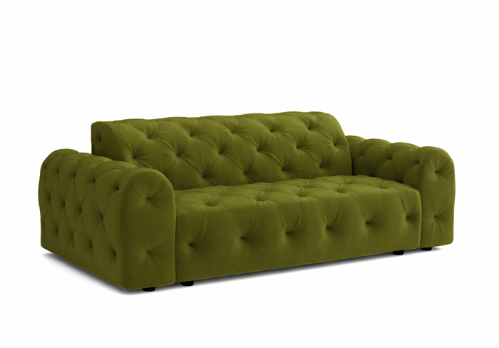 4-Sitzer-Sofa mit eleganter Steppung CANDY 255 × 107 cm