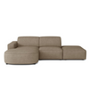 Ecksofa L-form 282x166x70 cm Lucas Braun