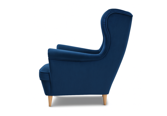 Rio gesteppter Sessel im skandinavischen Stil