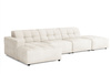 Modulare Ecksofa L-form  Bergi 341x166x70 cm