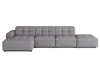 Modulare Ecksofa L-form  Bergi 341x166x70 cm