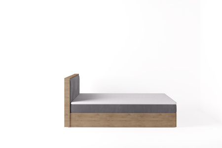 Polsterbett Doppelbett 140x200 mit Bettkasten und Komfort Matratze  H3 – Modernes Boxspringbett Bettgestell LIVANO mit Stauraum für Schlafzimmer