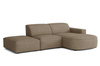 Ecksofa L-form 282x166x70 cm Lucas Braun