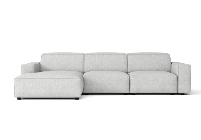 Ecksofa L-form, 3-Sitzer 284x102x70cm Lucas