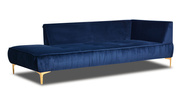 Chaiselongue modern mit Falten 213x98x85 cm Moriss