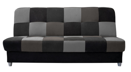 Sofa mit Schlaffunktion, Bettcouch, Schlafsofa mit Bettkasten Quadrat 190x58x98 cm