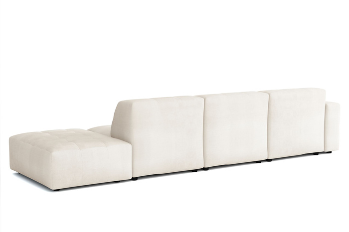 Modulare Ecksofa L-form Bergi 341x166x70 cm