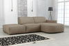 Ecksofa L-form 282x166x70 cm Lucas Braun