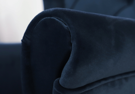 Rio gesteppter Sessel im skandinavischen Stil