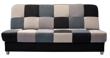 Sofa mit Schlaffunktion, Bettcouch, Schlafsofa mit Bettkasten Quadrat 190x58x98 cm