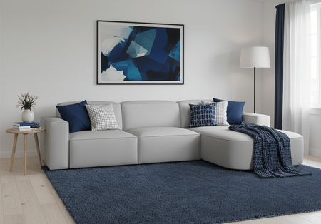 Ecksofa L-form, 3-Sitzer 284x102x70cm Lucas