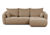 Ecksofa mit Schlaffunktion und Bettkasten, L-form 255x165x91 cm Lola