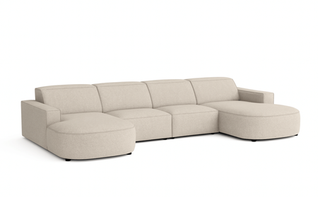  Ecksofa Modular U-form 364x166x70 cm Lucas 
