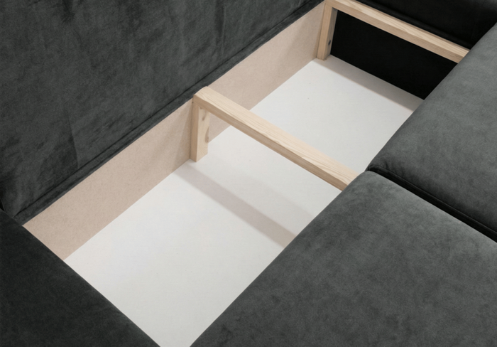 Ecksofa mit Schlaffunktion UNO 245 × 148 cm