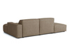 Ecksofa L-form 282x166x70 cm Lucas Braun