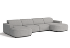 Ecksofa Modular U-form 364x166x70 cm Lucas 
