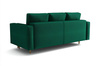 Schlafsofa mit Bettkasten 225 x 100 x 96 cm Moris 